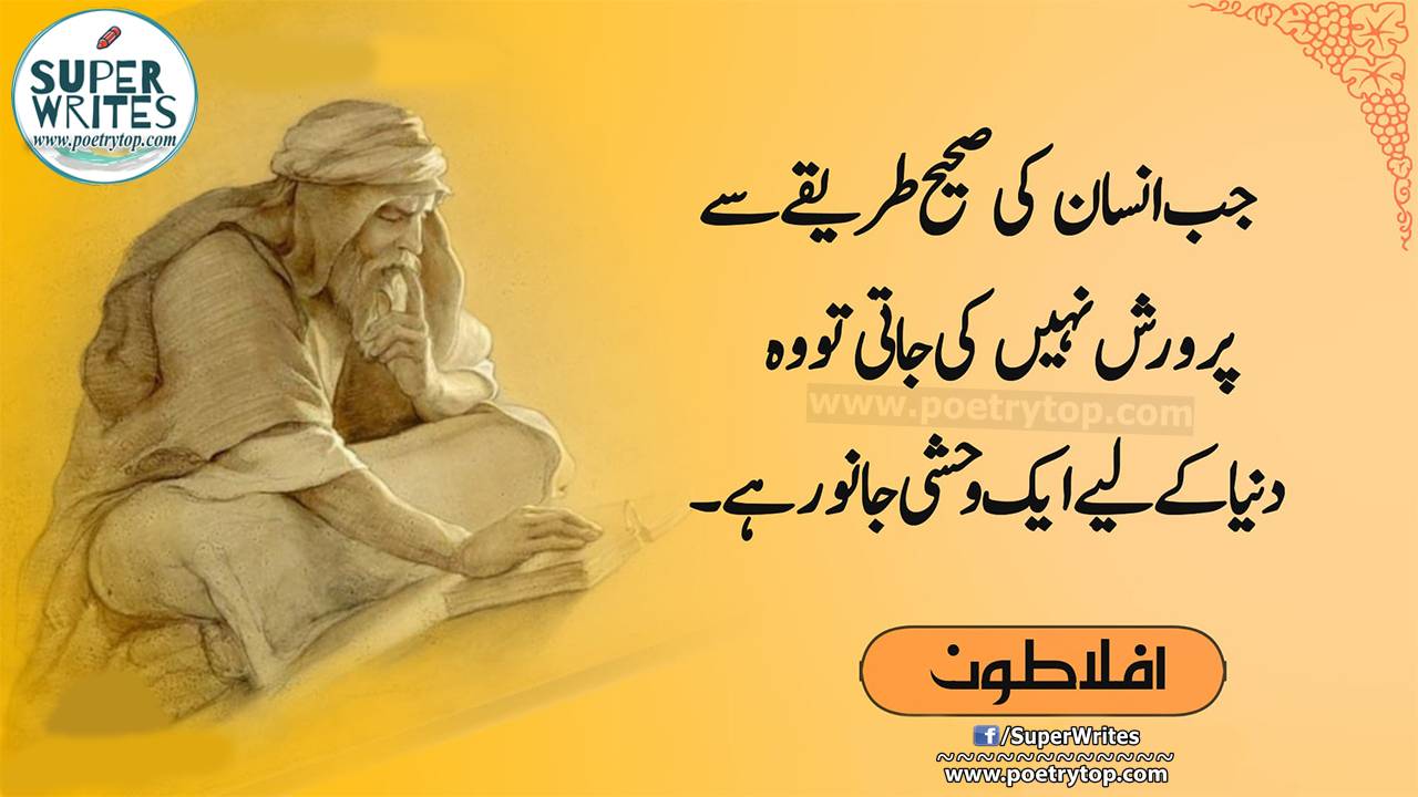 Aflatoon Quote on Life in urdu