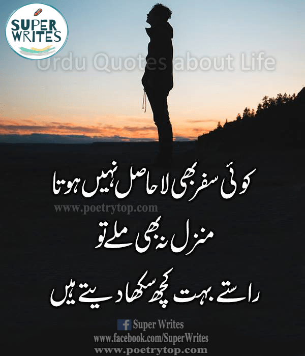 This is a Life Quote image in Urdu