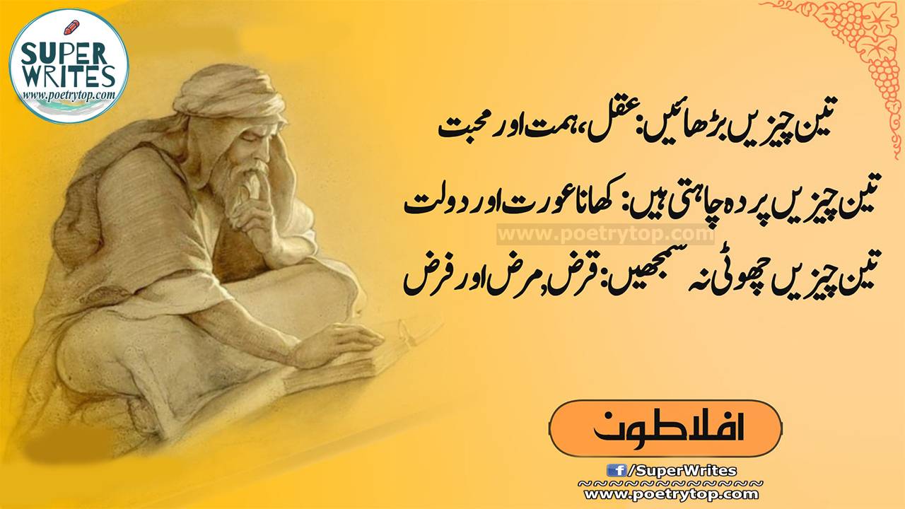 Aflatoon Quotes in Urdu (2)